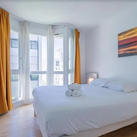 L'horizon, T3, Terrasse, Pkg, Quartier Antigone * Montpellier