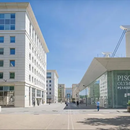 Apartment L'horizon, T3, Terrasse, Pkg, Quartier Antigone Montpellier