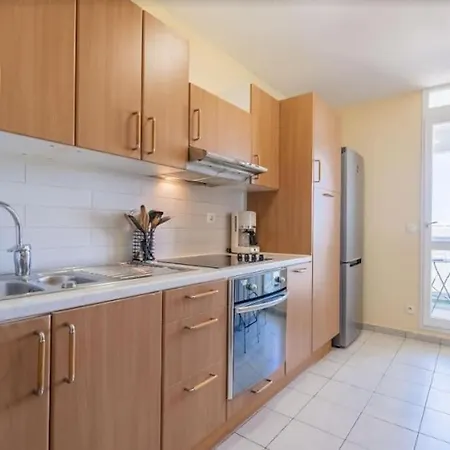 L'horizon, T3, Terrasse, Pkg, Quartier Antigone *